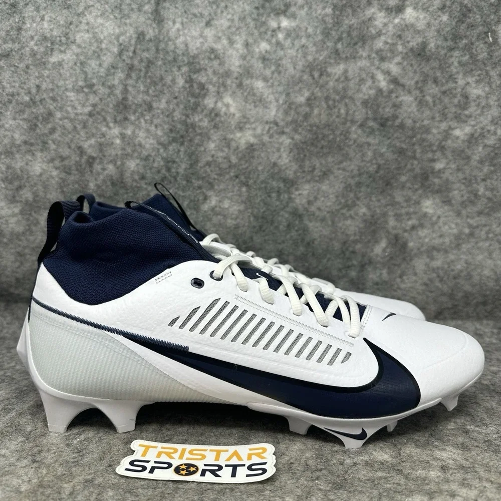 Nike Vapor Edge Pro 360 2 TB Football Cleats Mens Size 13 Navy White FJ1581-140